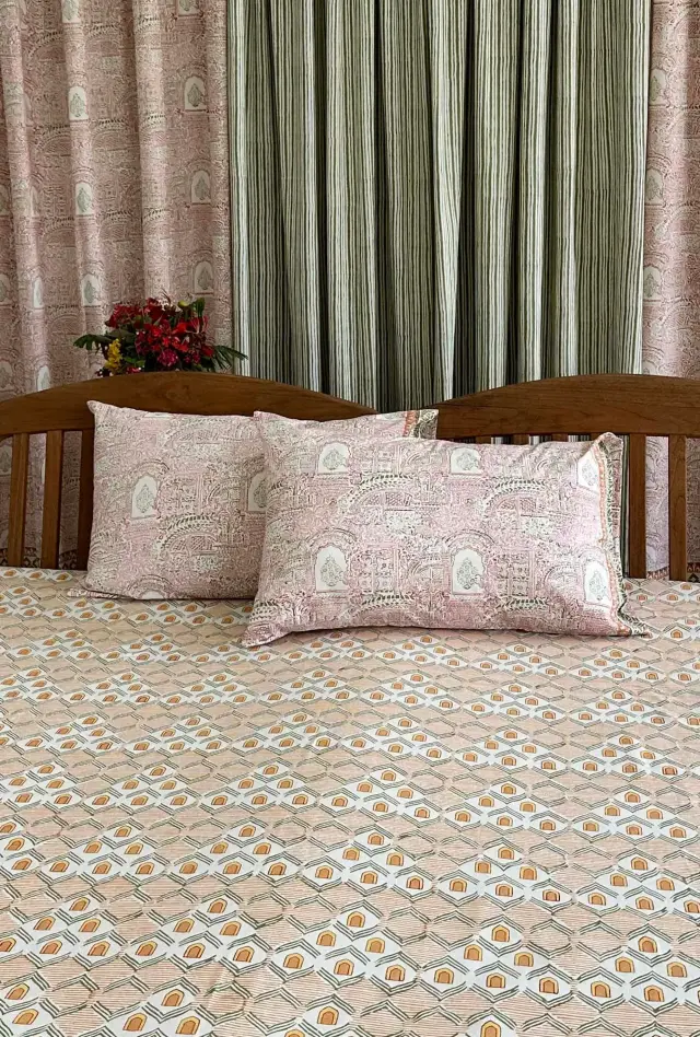 Buy Hand Block Printed Pillow Covers Online